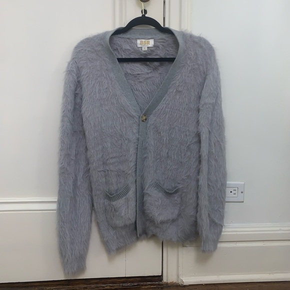 Lazy Day Fuzzy Knit Cardigan Sweater - Picture 2 of 7